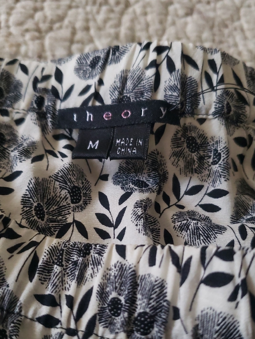 Theory Flounce Tiered Skirt M - Picture 3 of 8